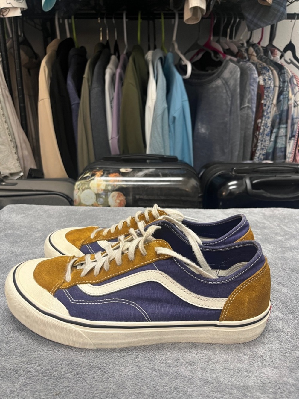 Vans Deacon 36 Purple and Brown EUC - Picture 2 of 7